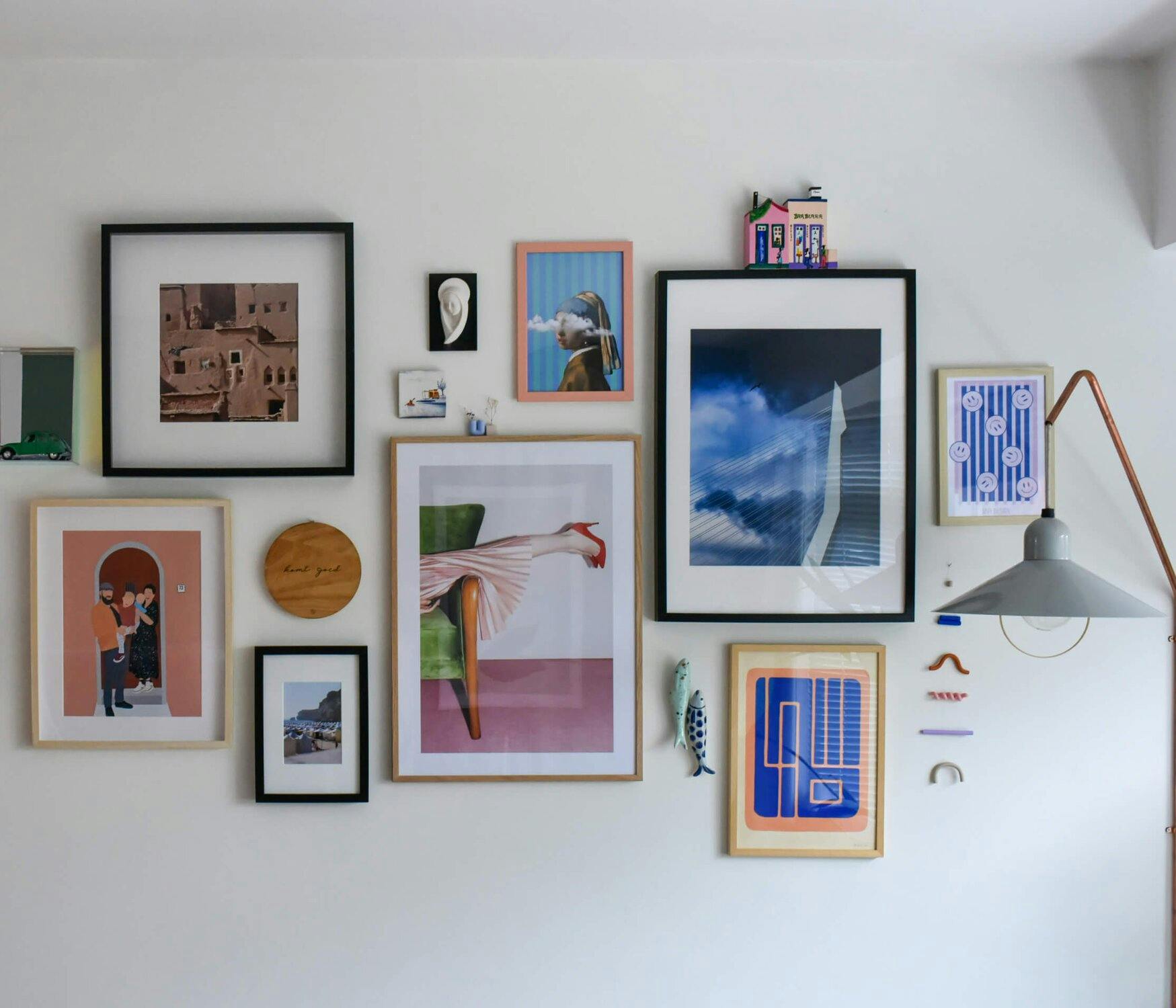 12 ways to decorate your home with prints